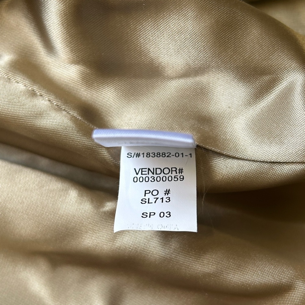 Banana Republic Tan overcoat Jacket - Picture 11 of 14